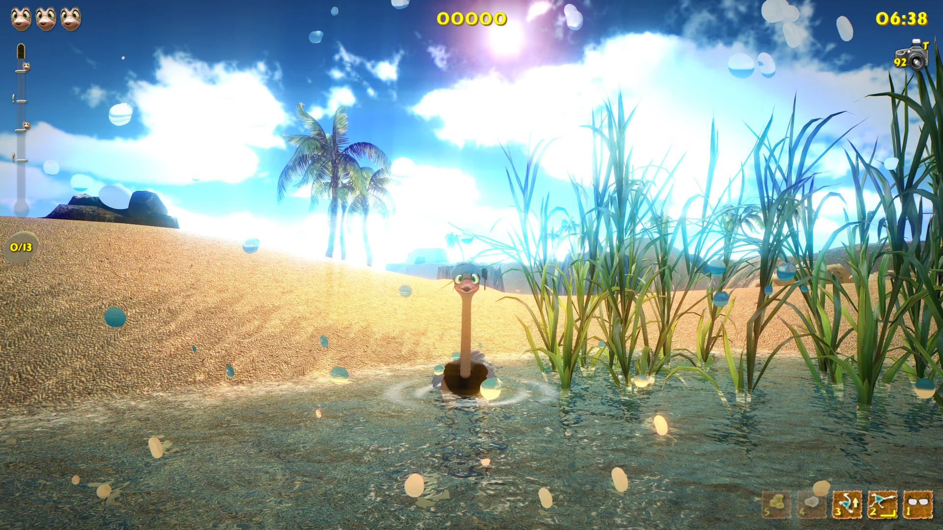 Изображение игры: Ostrich Island