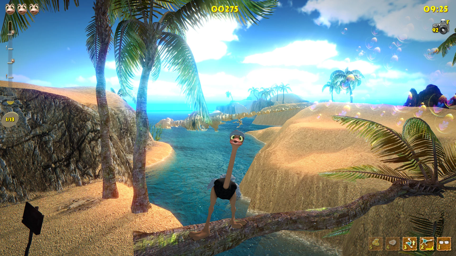 Изображение игры: Ostrich Island