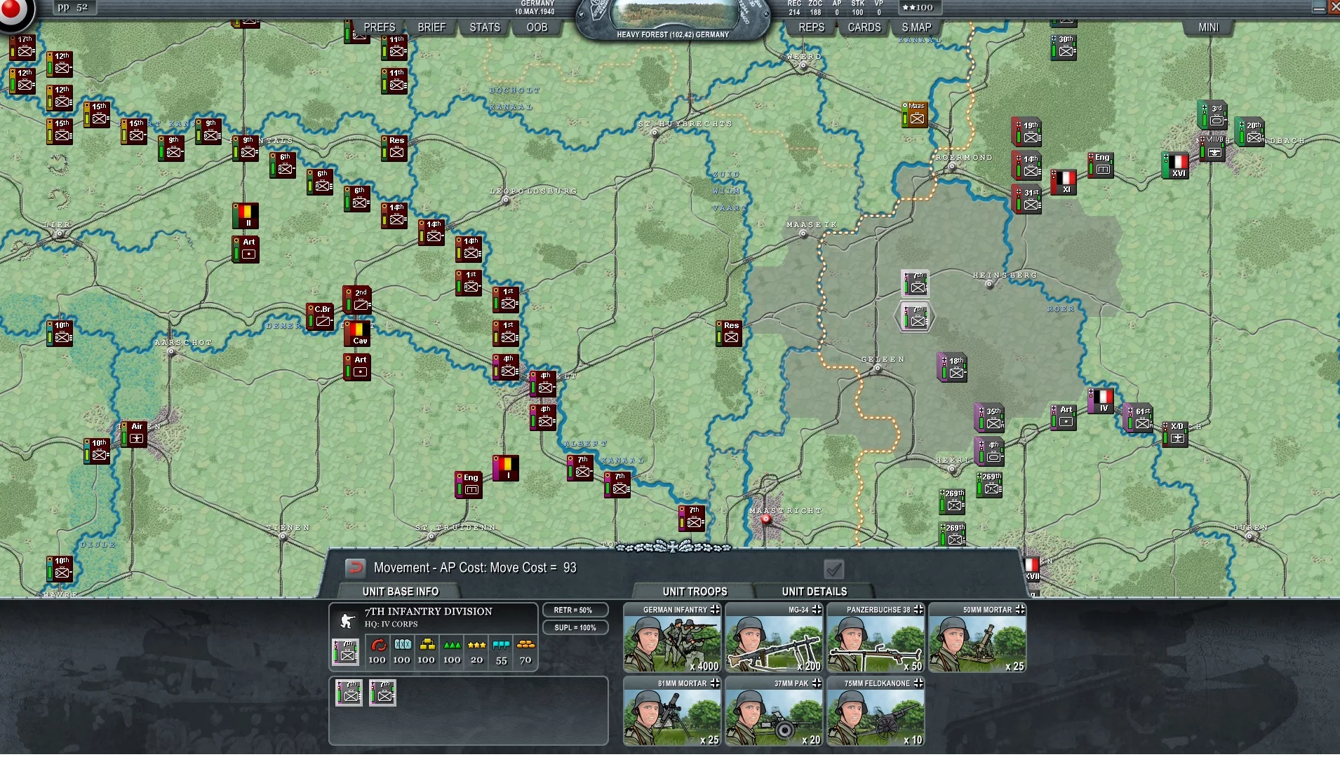 Изображение игры: Decisive Campaigns: The Blitzkrieg from Warsaw to Paris