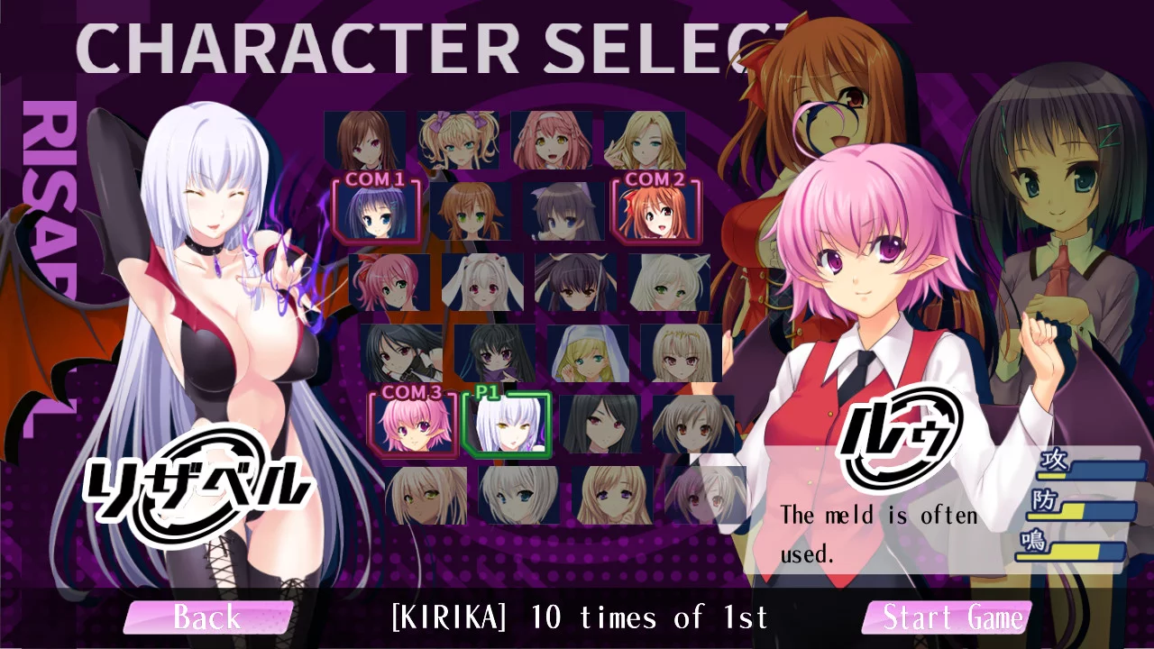 Изображение игры: Mahjong Pretty Girls Battle