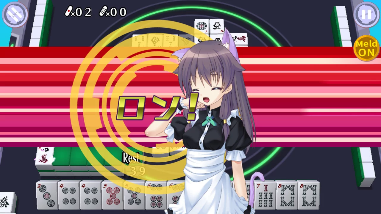 Изображение игры: Mahjong Pretty Girls Battle