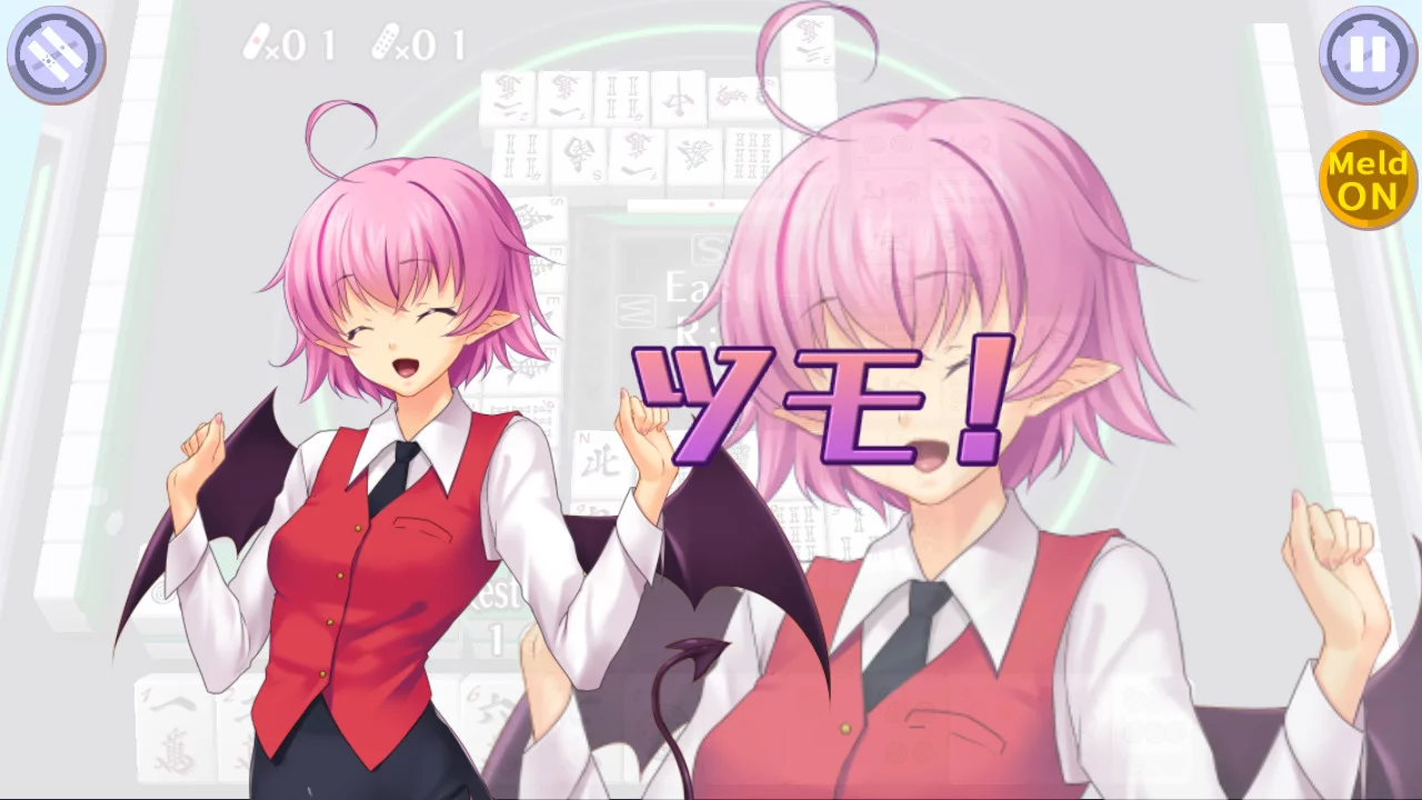 Изображение игры: Mahjong Pretty Girls Battle