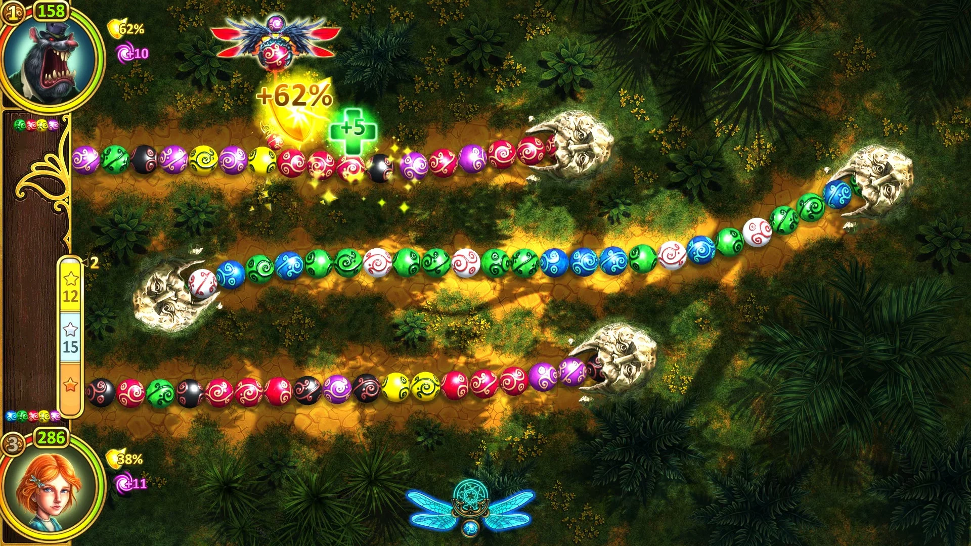 Изображение игры: Marble Duel: Sphere-Matching Tactical Fantasy