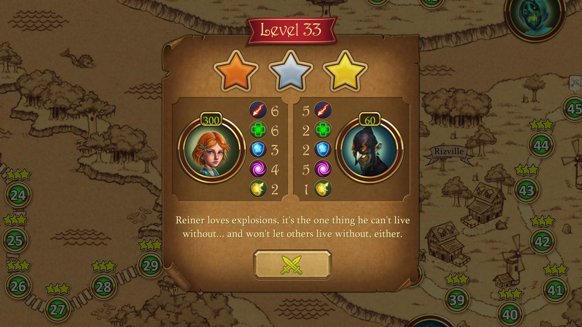 Изображение игры: Marble Duel: Sphere-Matching Tactical Fantasy