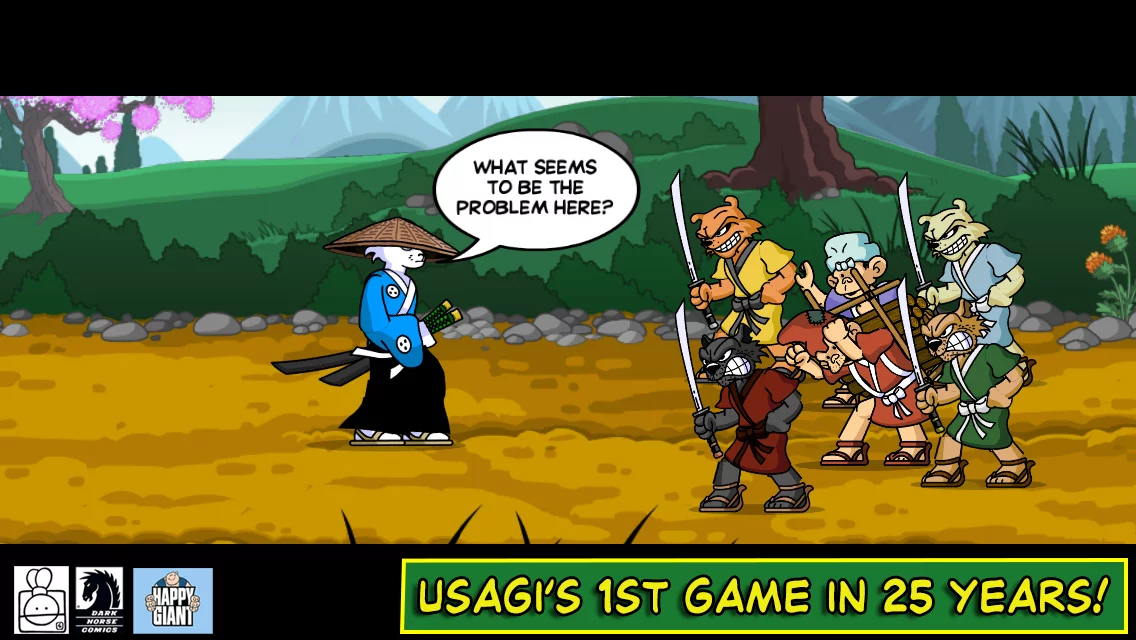Изображение игры: Usagi Yojimbo: Way of the Ronin