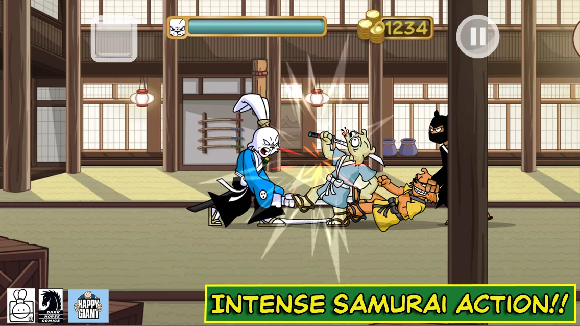 Изображение игры: Usagi Yojimbo: Way of the Ronin