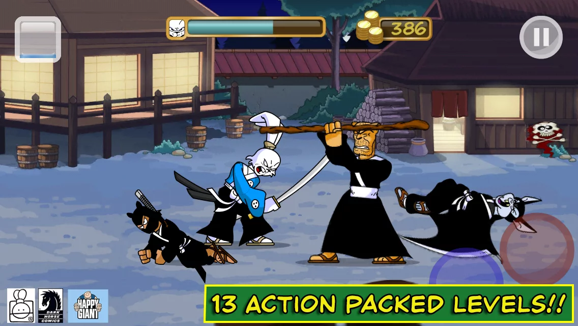 Изображение игры: Usagi Yojimbo: Way of the Ronin