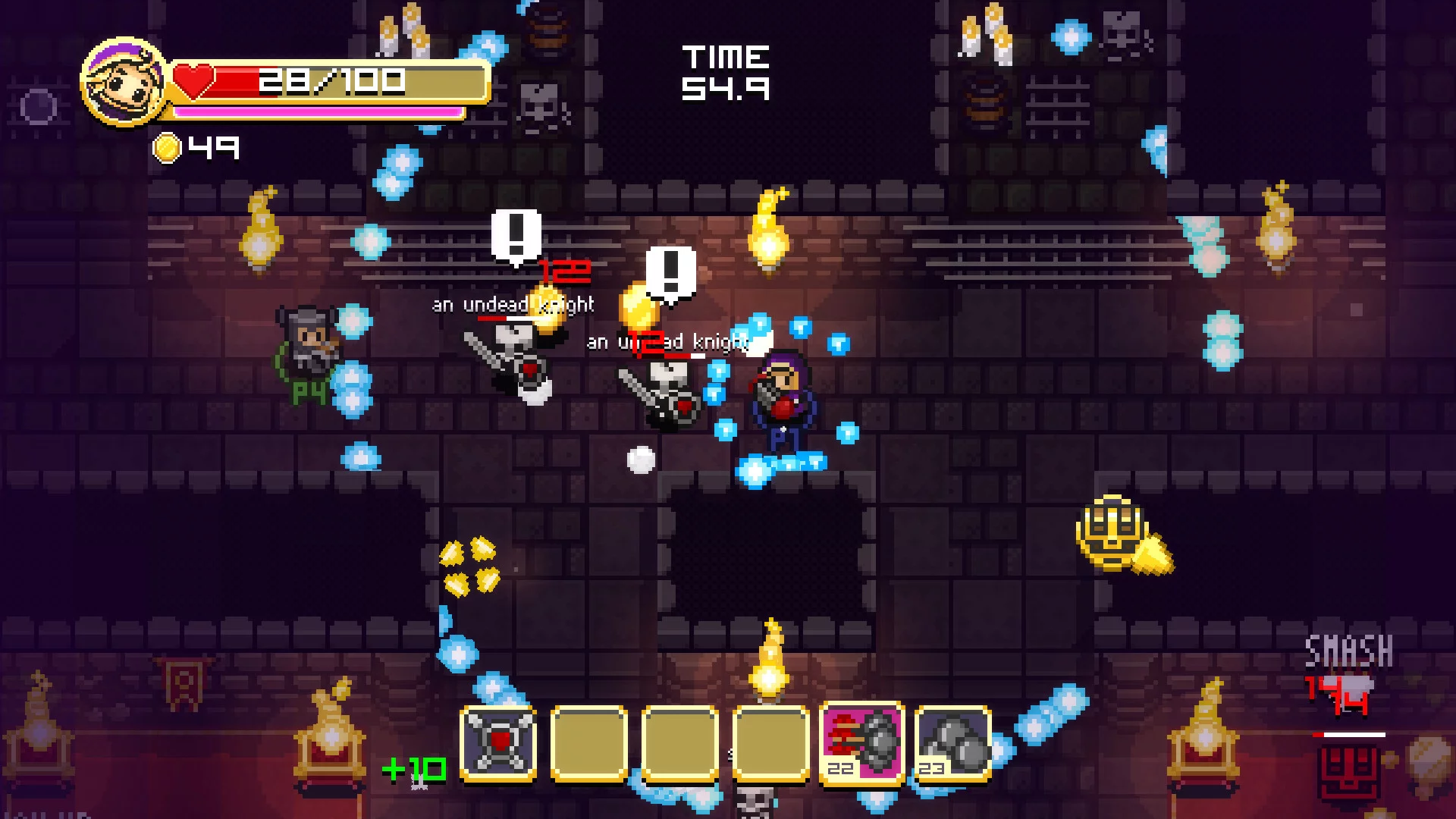 Изображение игры: Super Treasure Arena