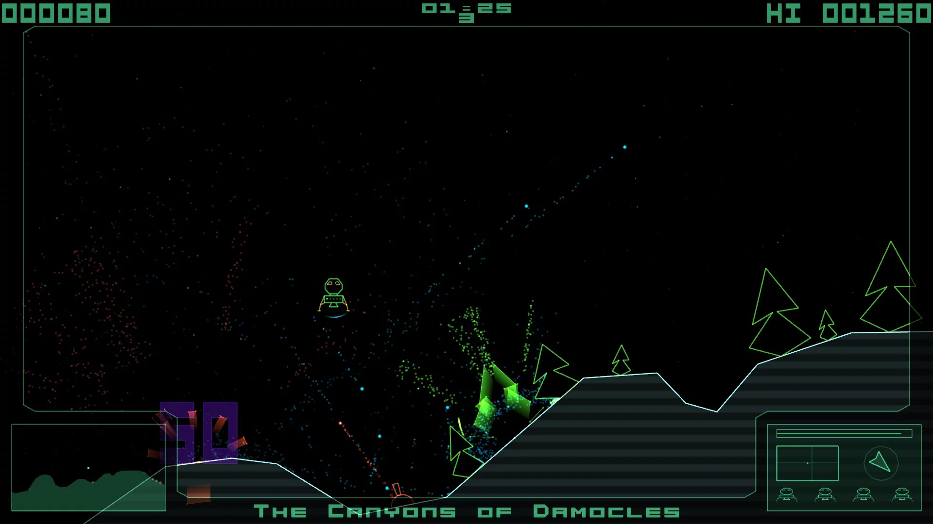 Изображение игры: Terra Lander Remastered
