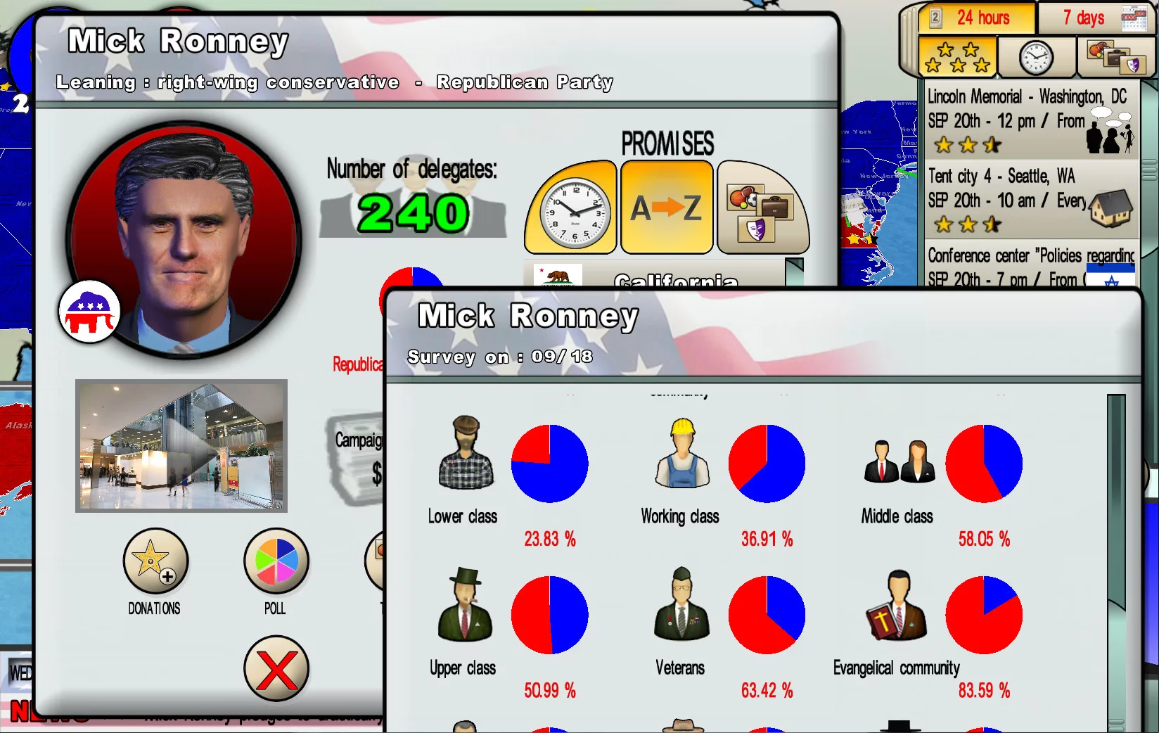 Изображение игры: The Race for the White House
