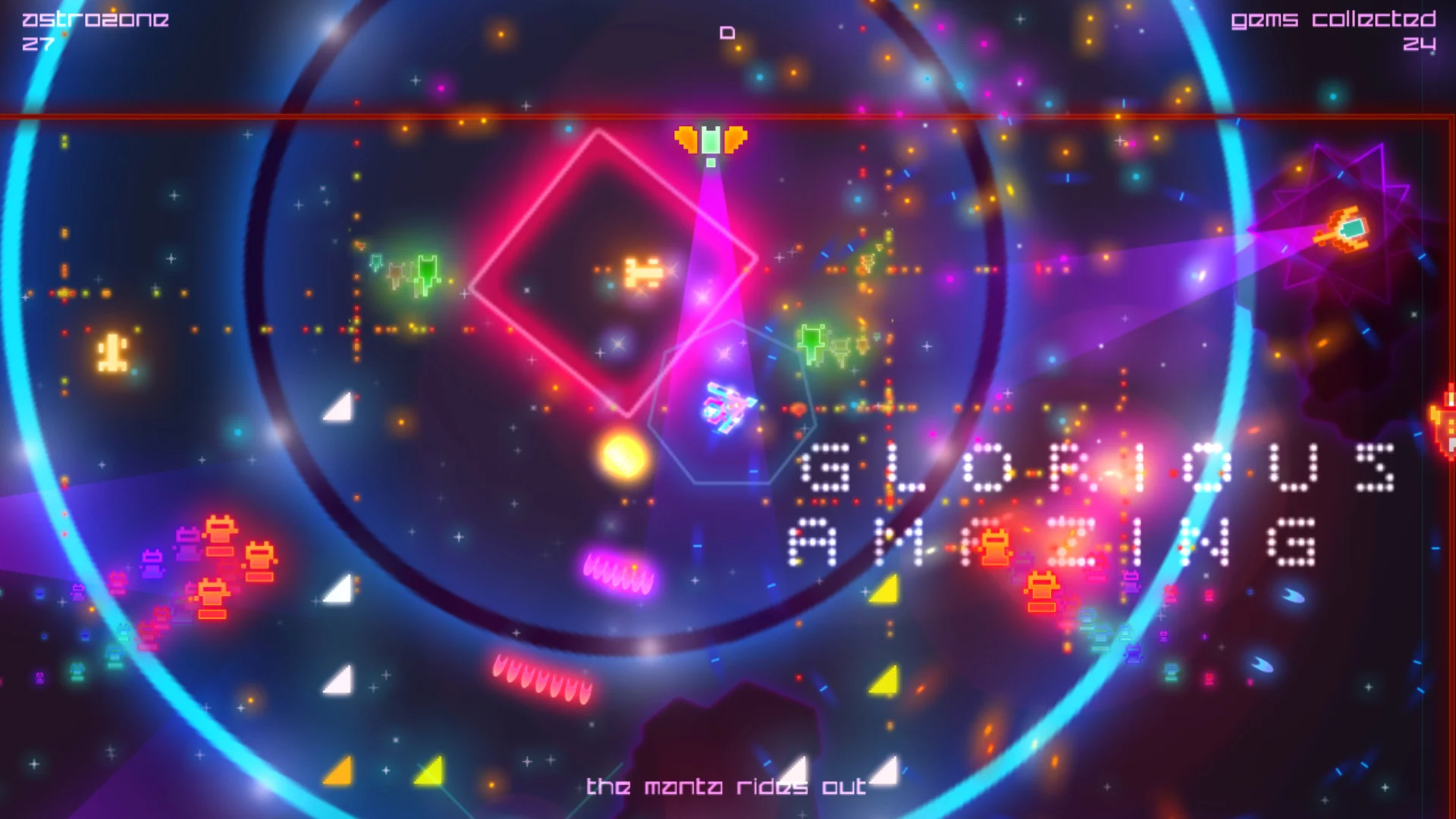 Изображение игры: Death Ray Manta SE