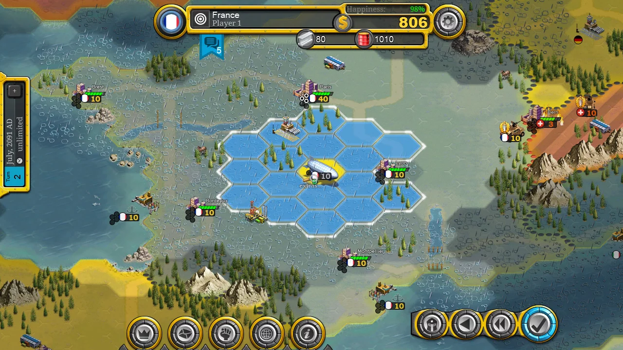 Изображение игры: Demise of Nations