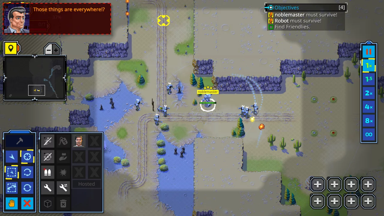 Изображение игры: Retro Commander