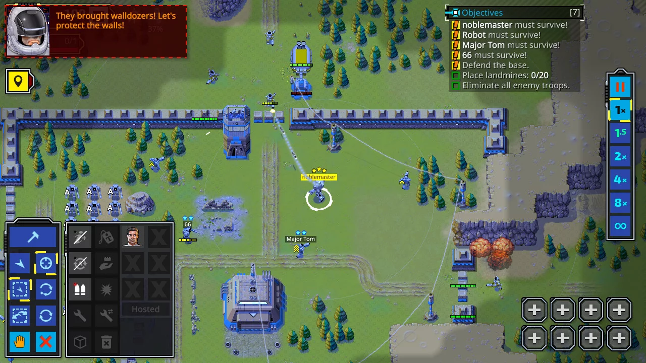 Изображение игры: Retro Commander