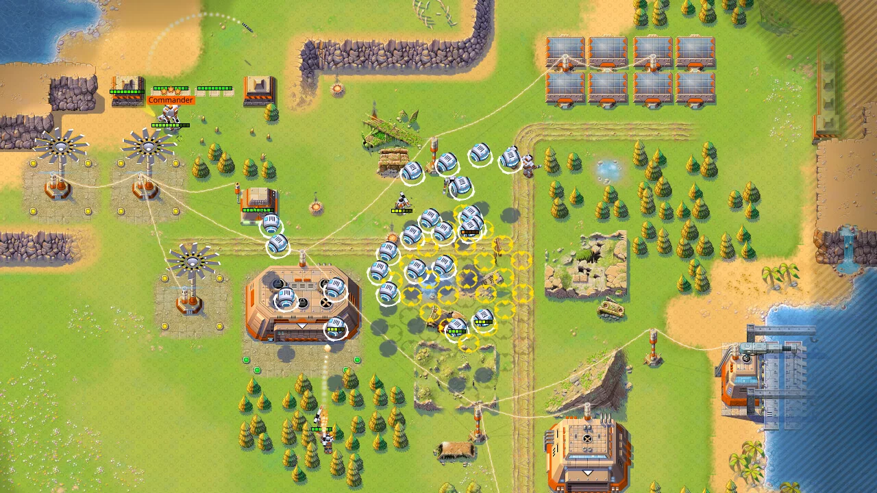 Изображение игры: Retro Commander