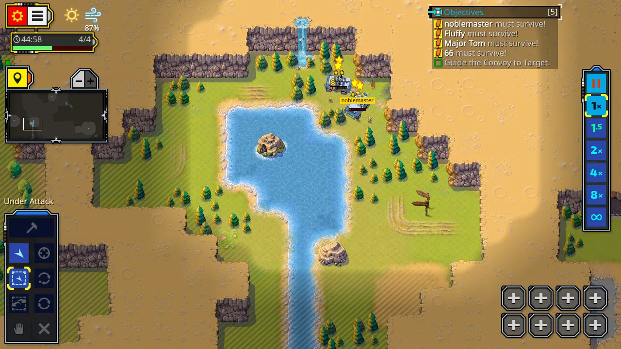 Изображение игры: Retro Commander