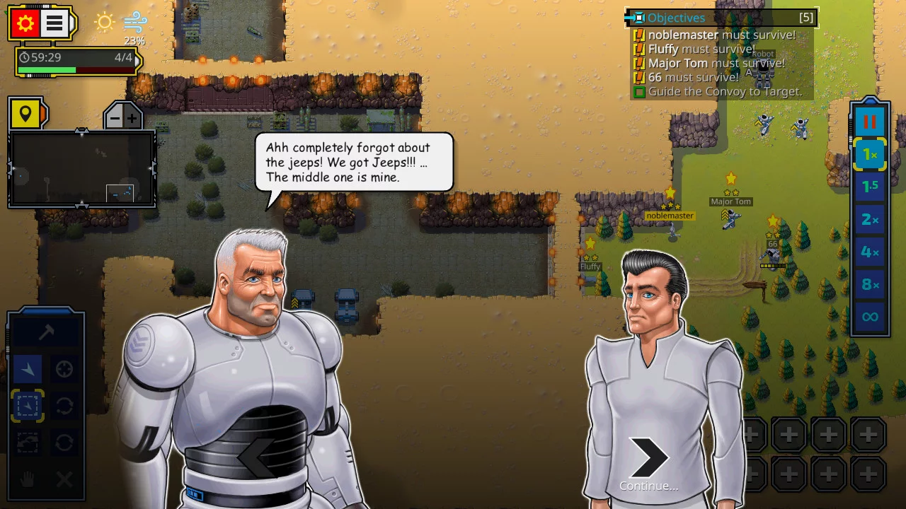 Изображение игры: Retro Commander