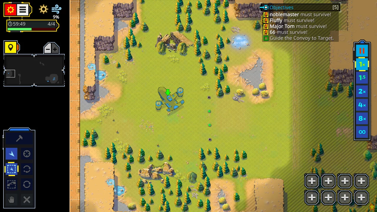 Изображение игры: Retro Commander