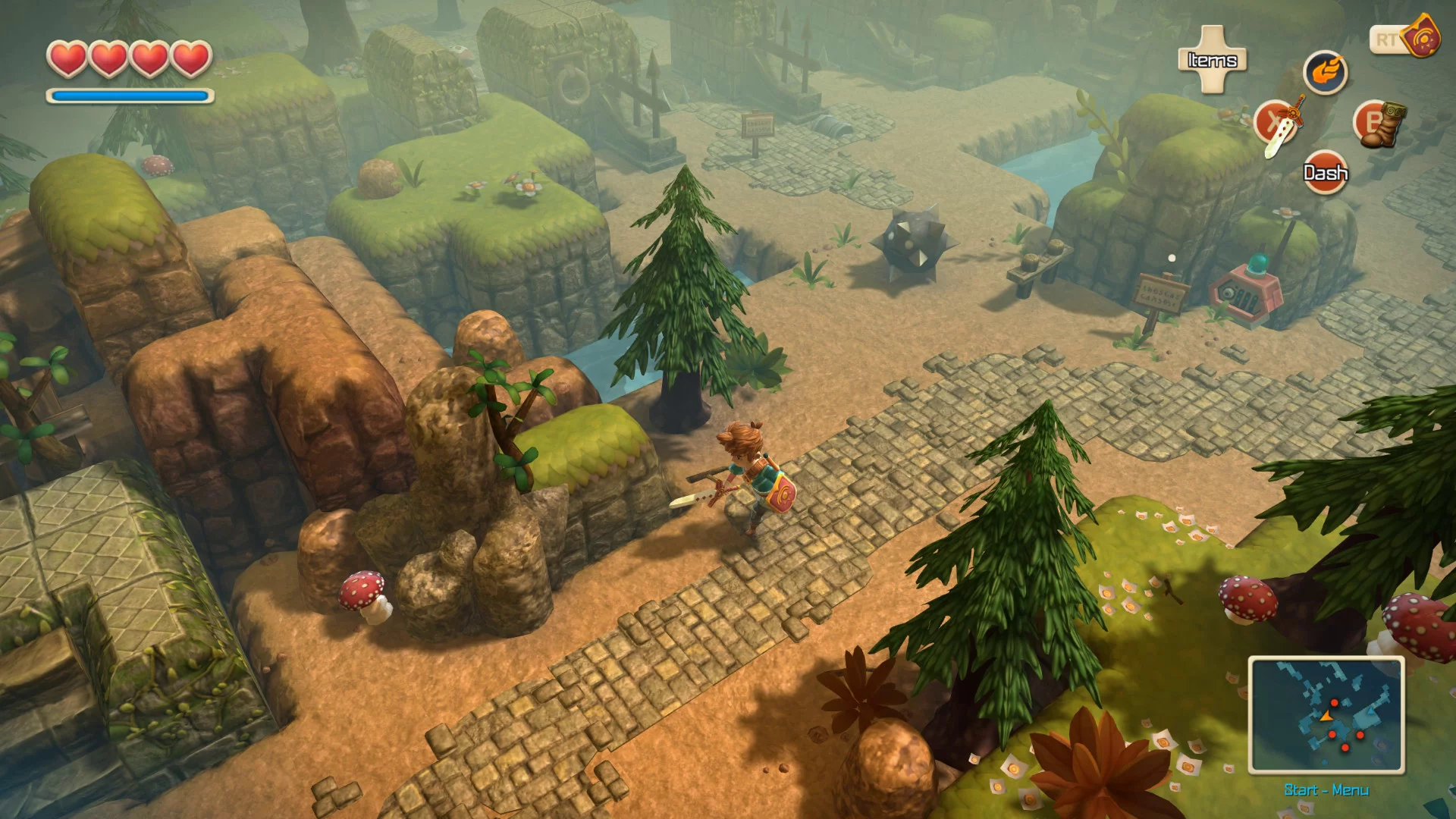 Изображение игры: Oceanhorn: Monster of Uncharted Seas