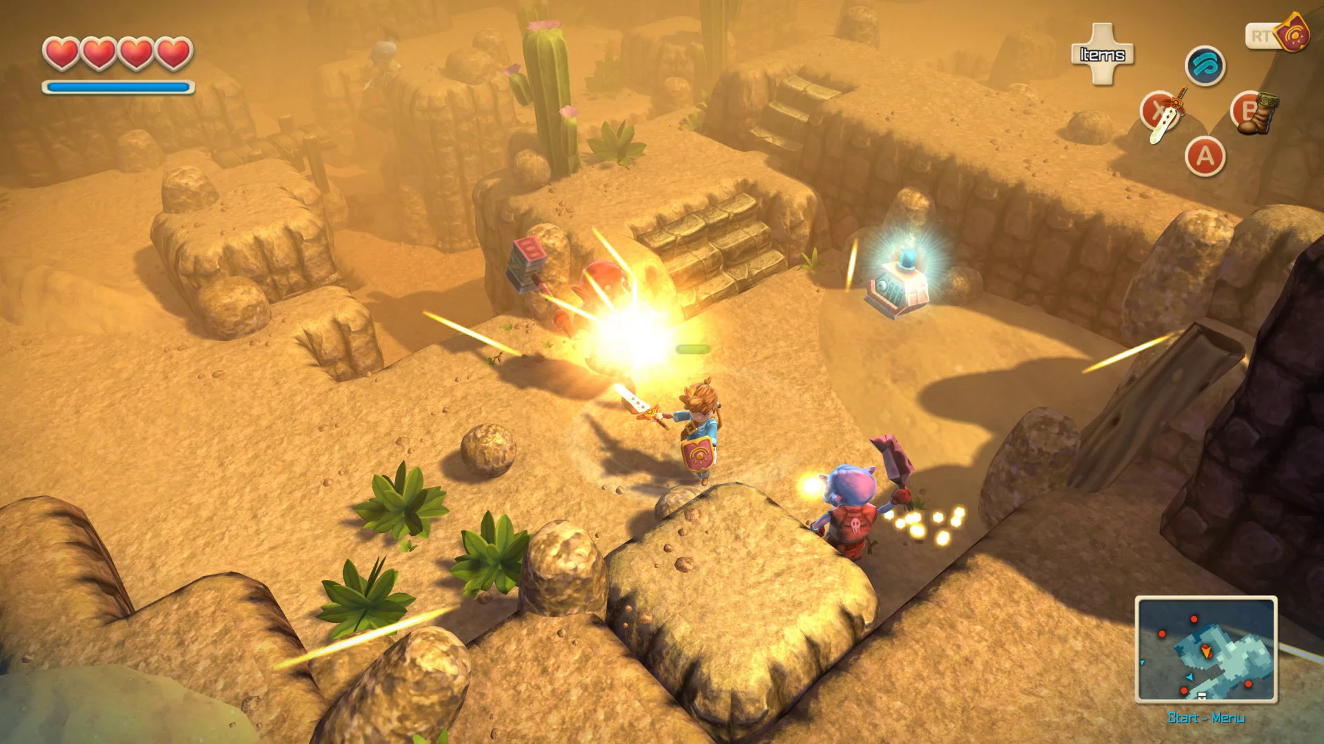 Изображение игры: Oceanhorn: Monster of Uncharted Seas