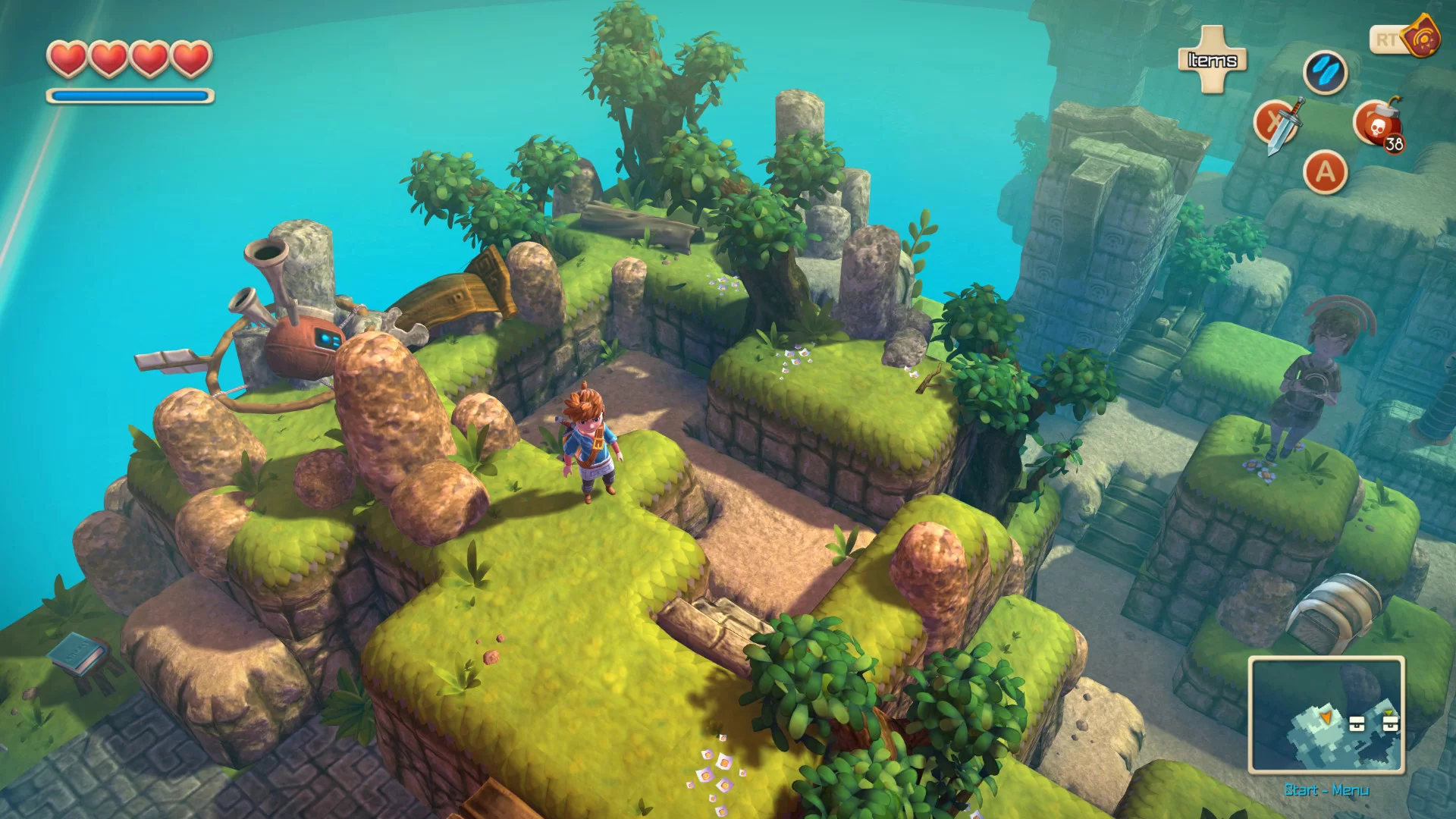 Изображение игры: Oceanhorn: Monster of Uncharted Seas