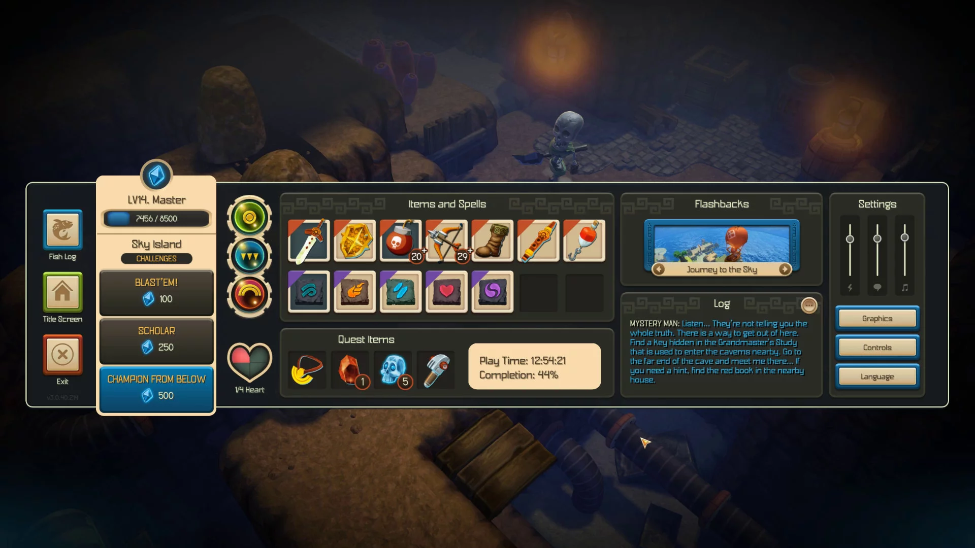 Изображение игры: Oceanhorn: Monster of Uncharted Seas