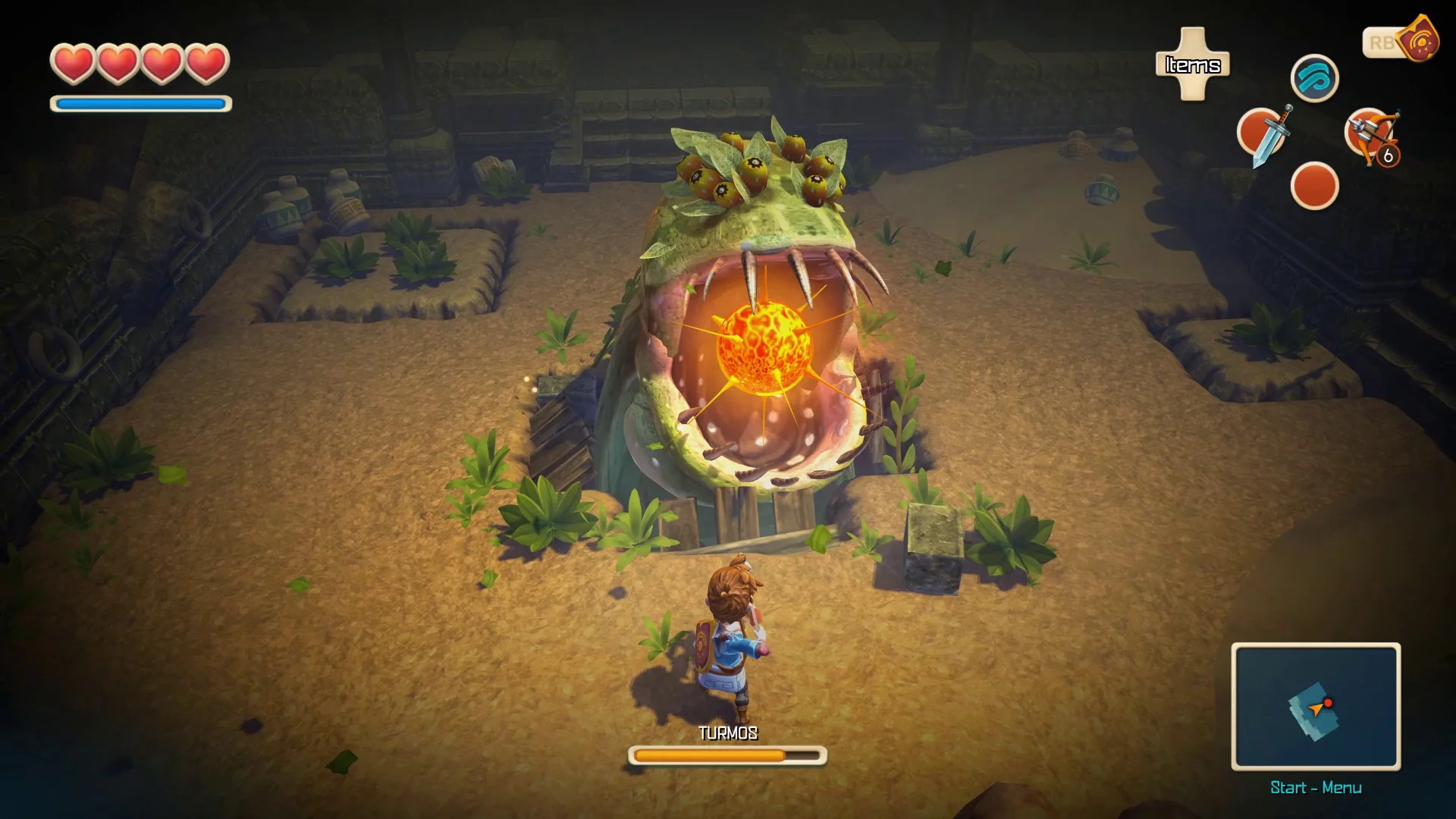 Изображение игры: Oceanhorn: Monster of Uncharted Seas