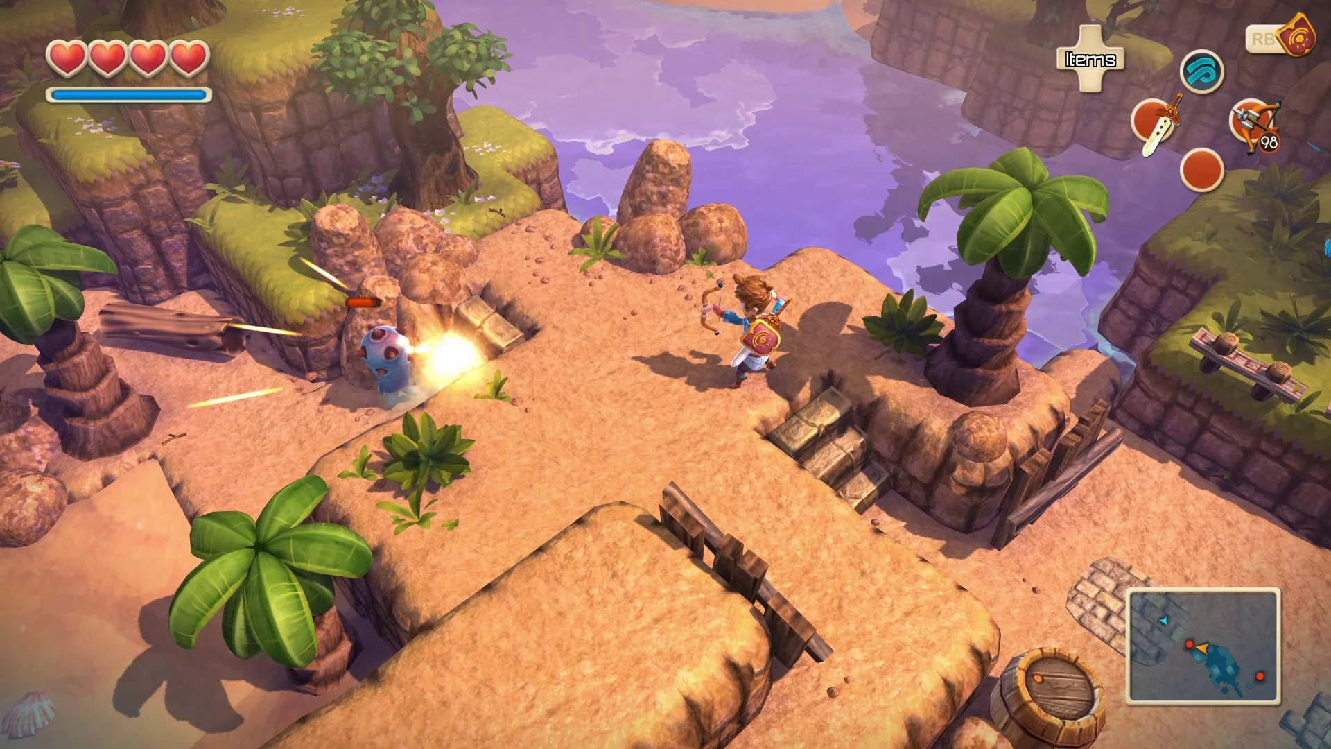Изображение игры: Oceanhorn: Monster of Uncharted Seas
