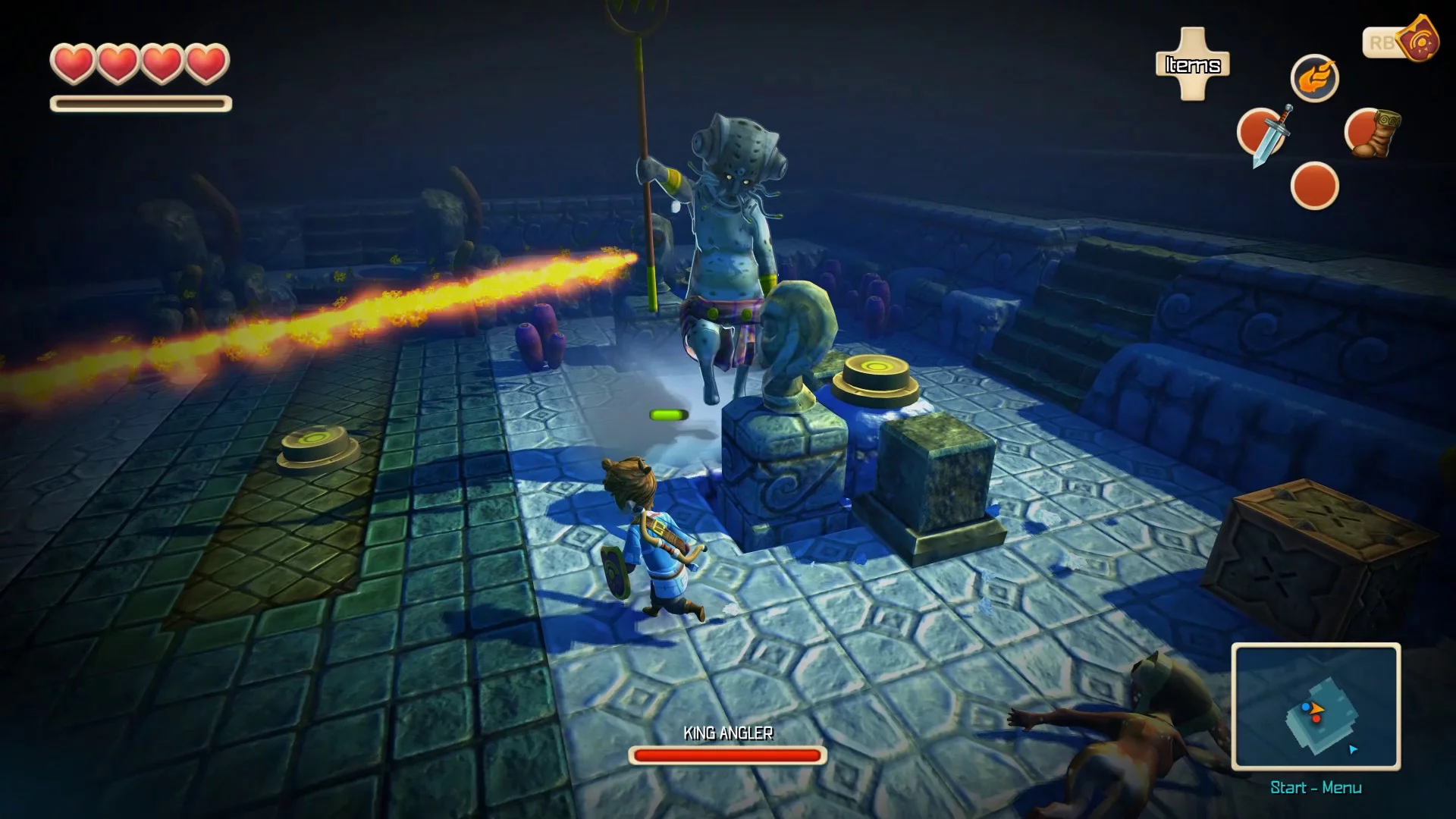 Изображение игры: Oceanhorn: Monster of Uncharted Seas