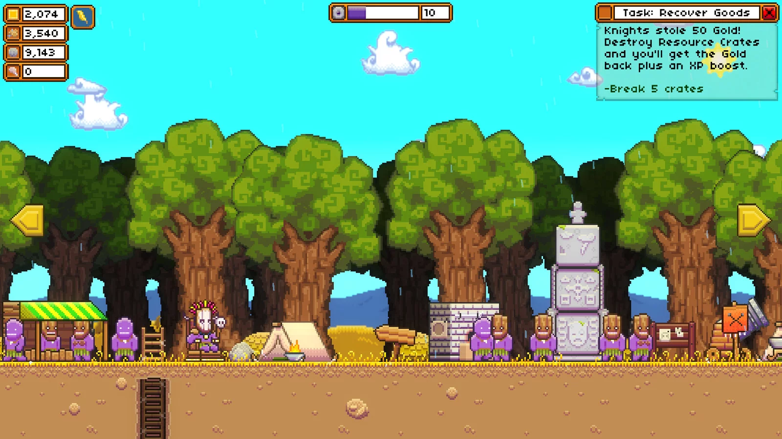 Изображение игры: Blasted Fortress