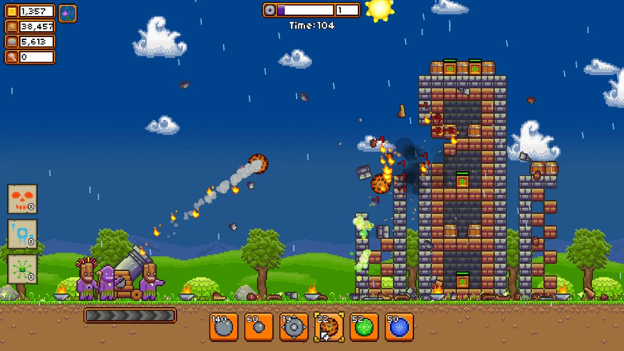 Изображение игры: Blasted Fortress