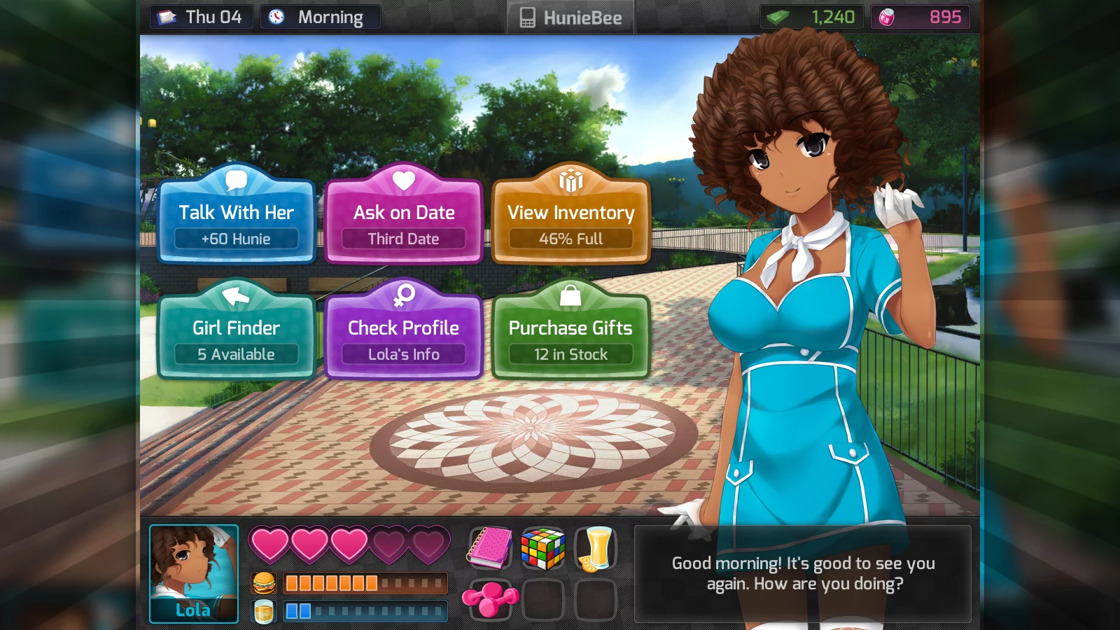 Изображение игры: HuniePop
