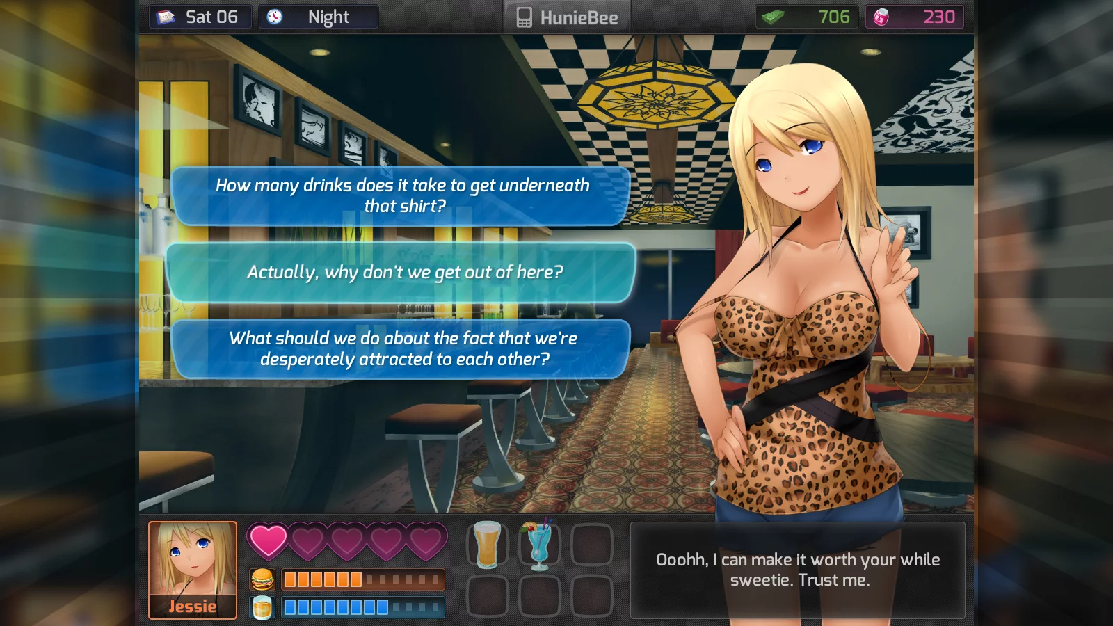 Изображение игры: HuniePop