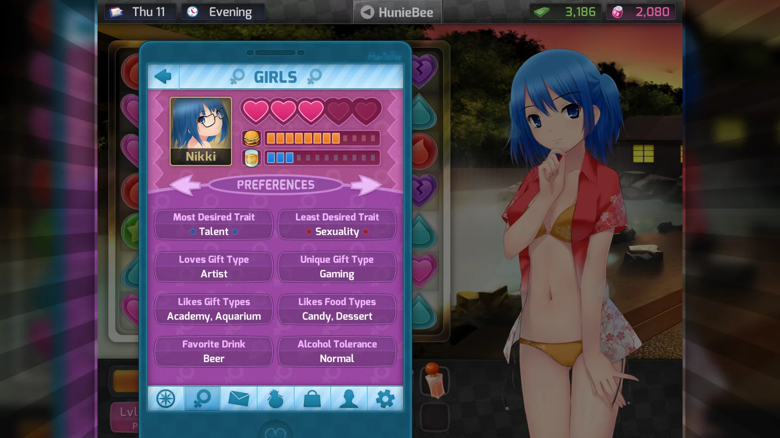 Изображение игры: HuniePop