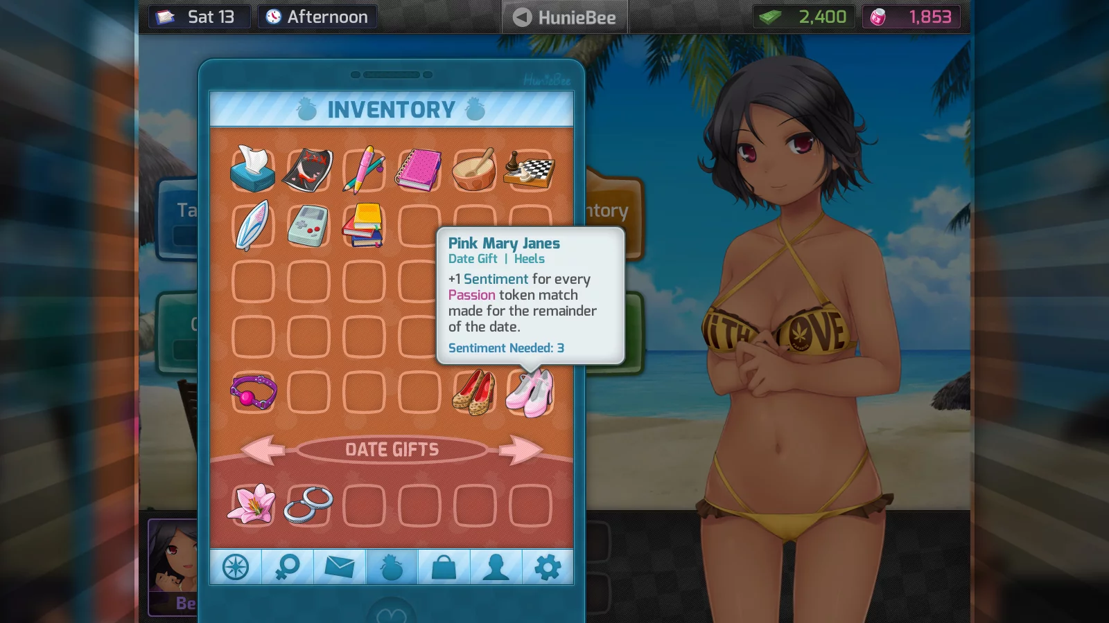 Изображение игры: HuniePop
