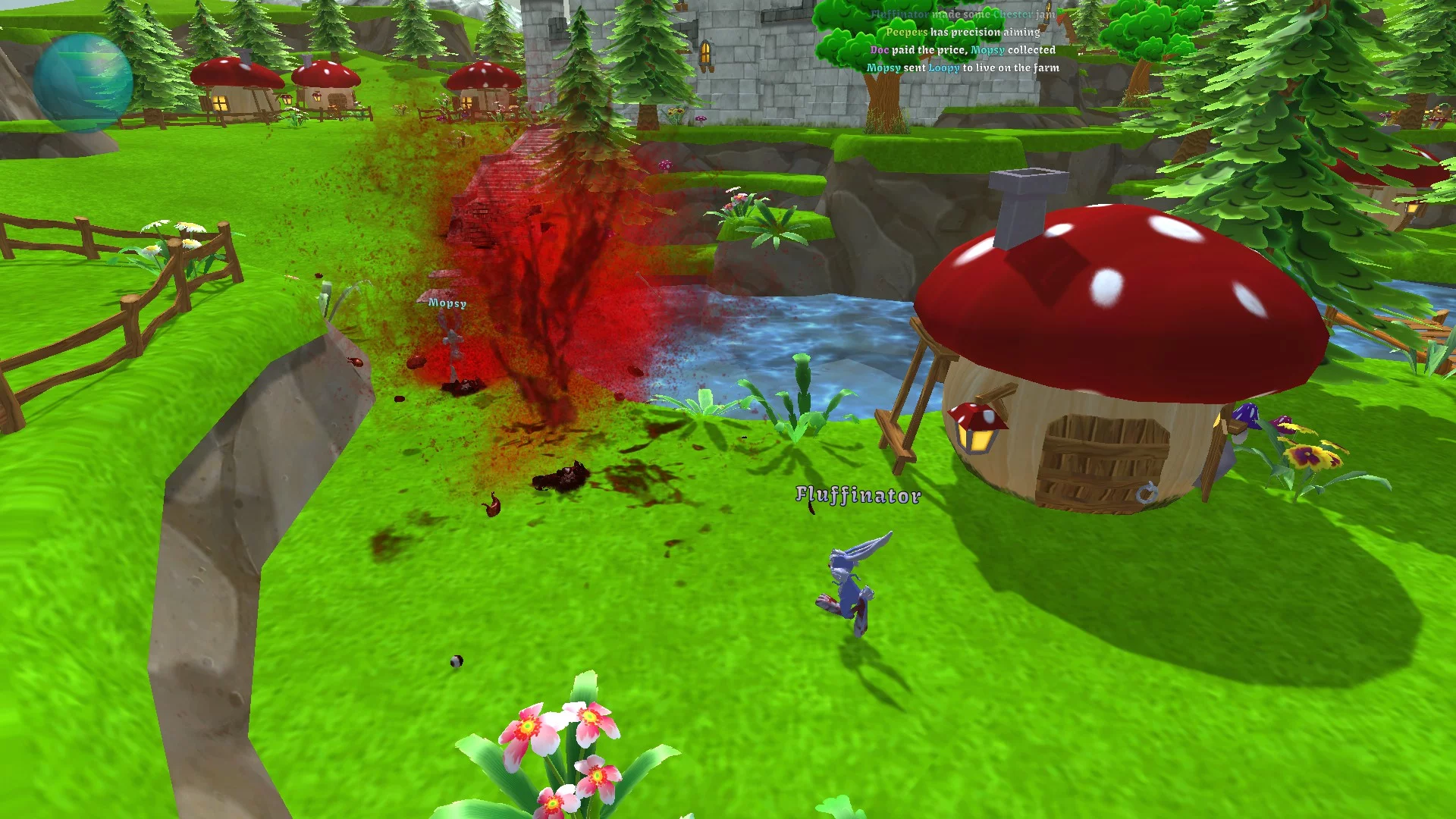 Изображение игры: Bunny Bash