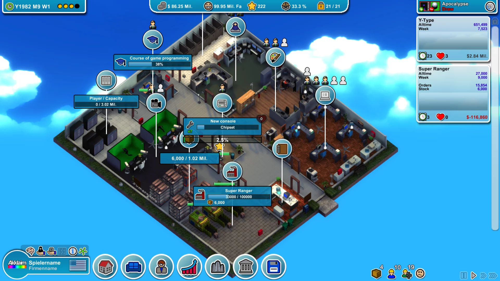Изображение игры: Mad Games Tycoon