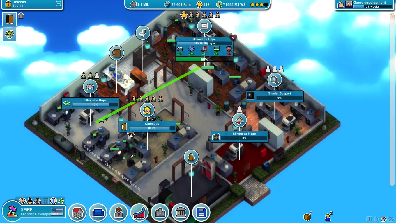 Изображение игры: Mad Games Tycoon
