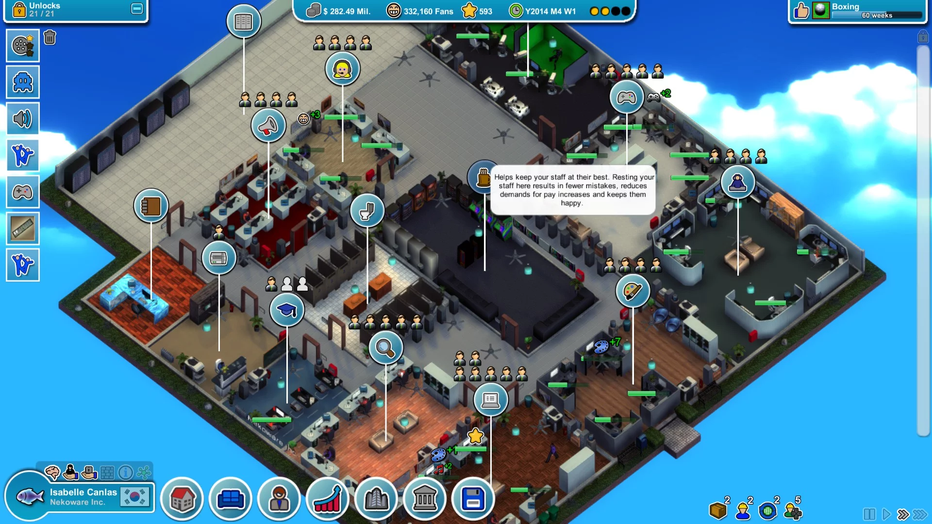 Изображение игры: Mad Games Tycoon