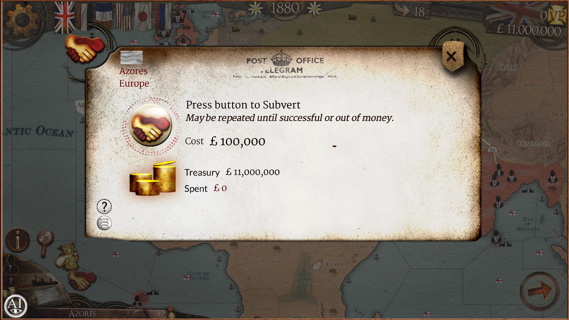 Изображение игры: Colonial Conquest