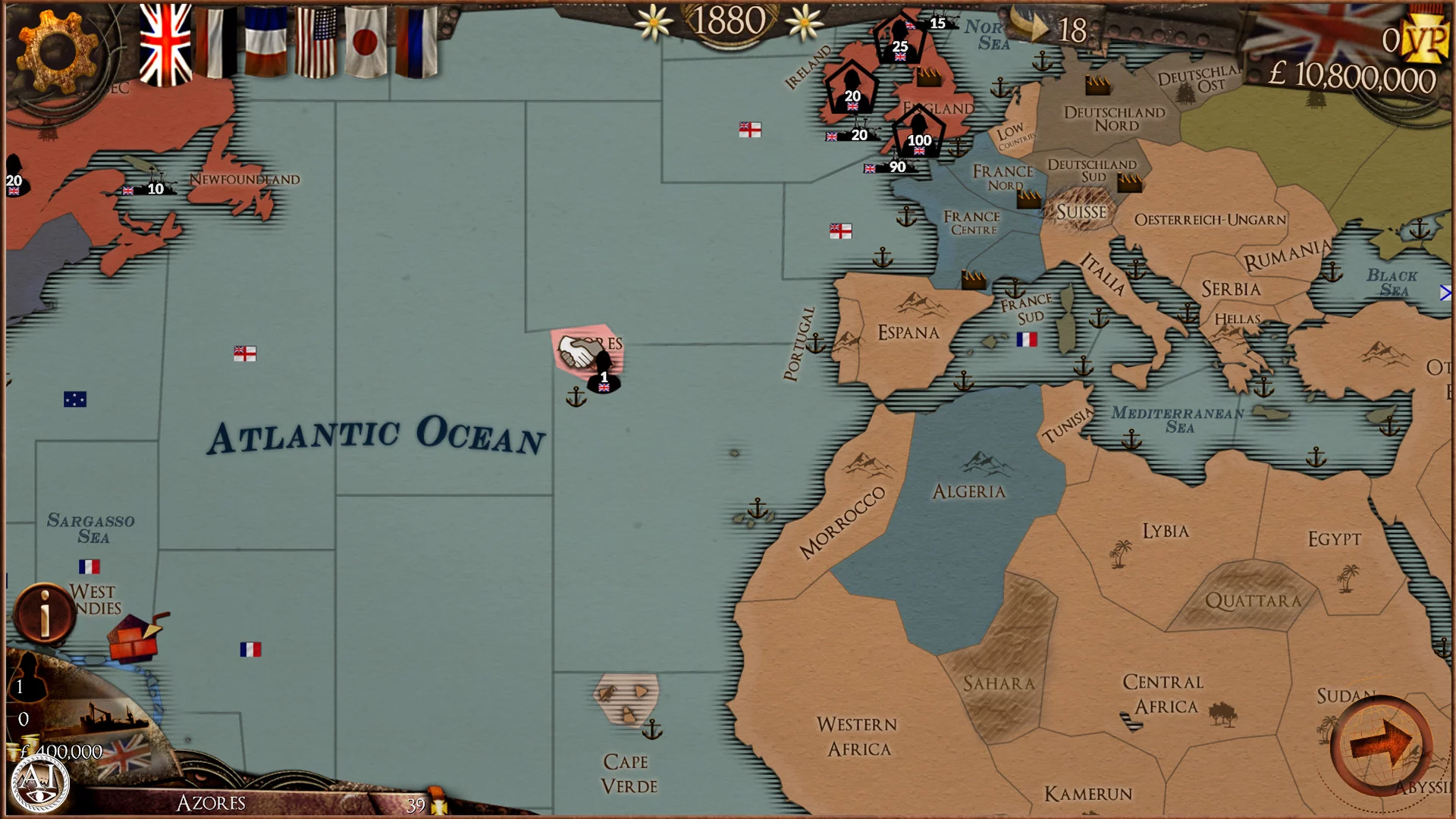 Изображение игры: Colonial Conquest