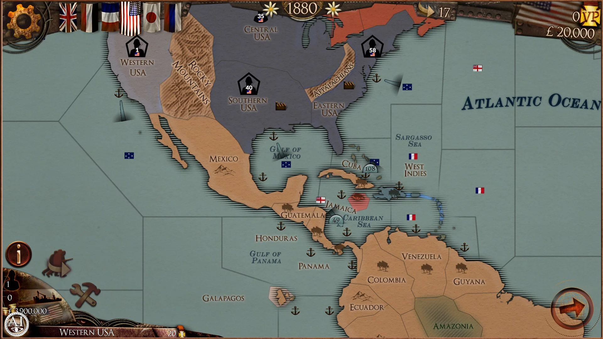 Изображение игры: Colonial Conquest