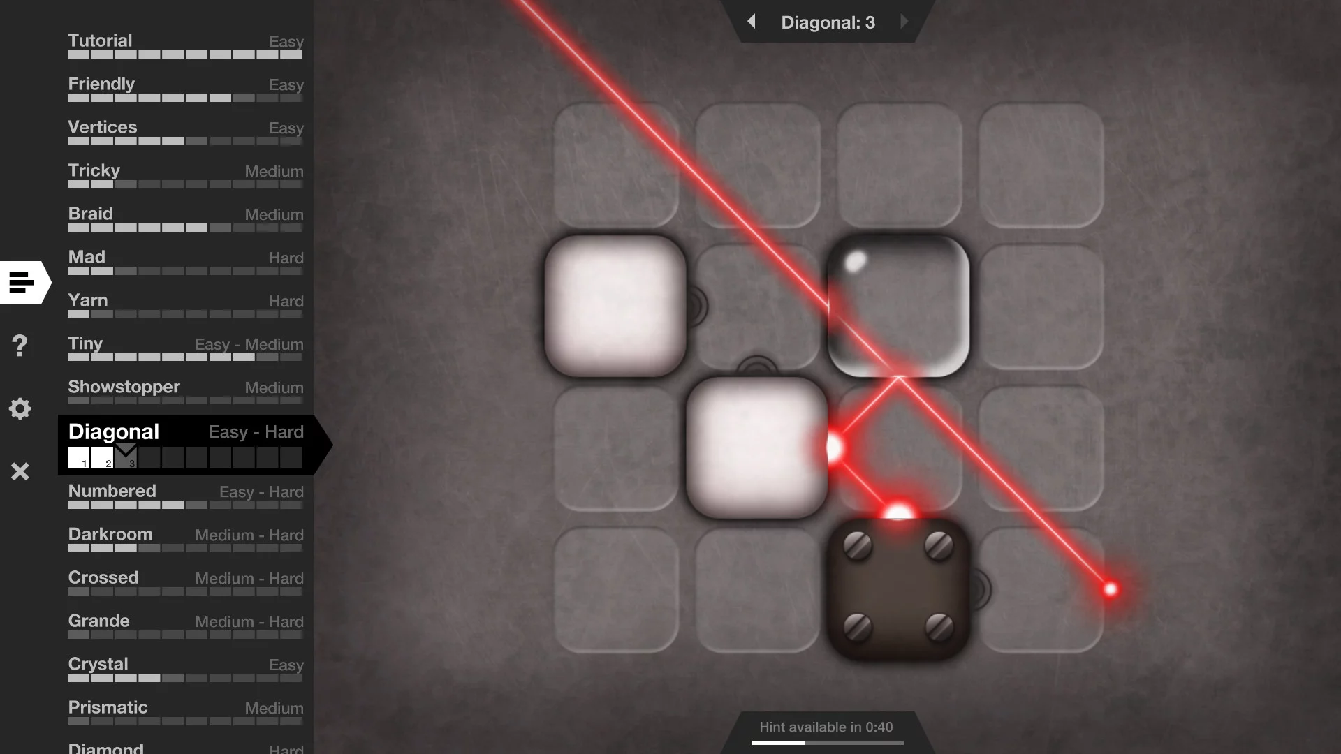 Изображение игры: Lazors