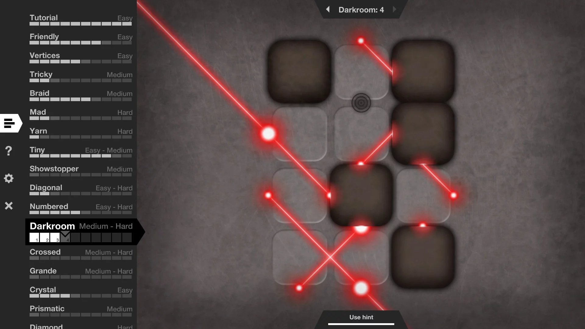 Изображение игры: Lazors