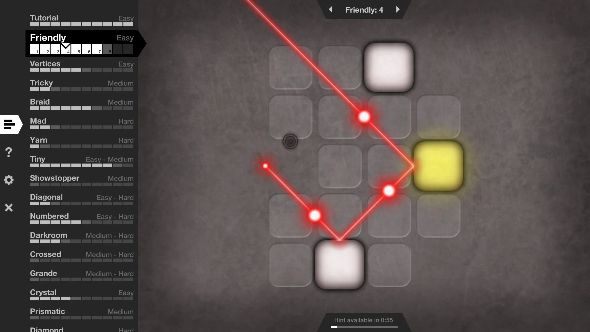 Изображение игры: Lazors