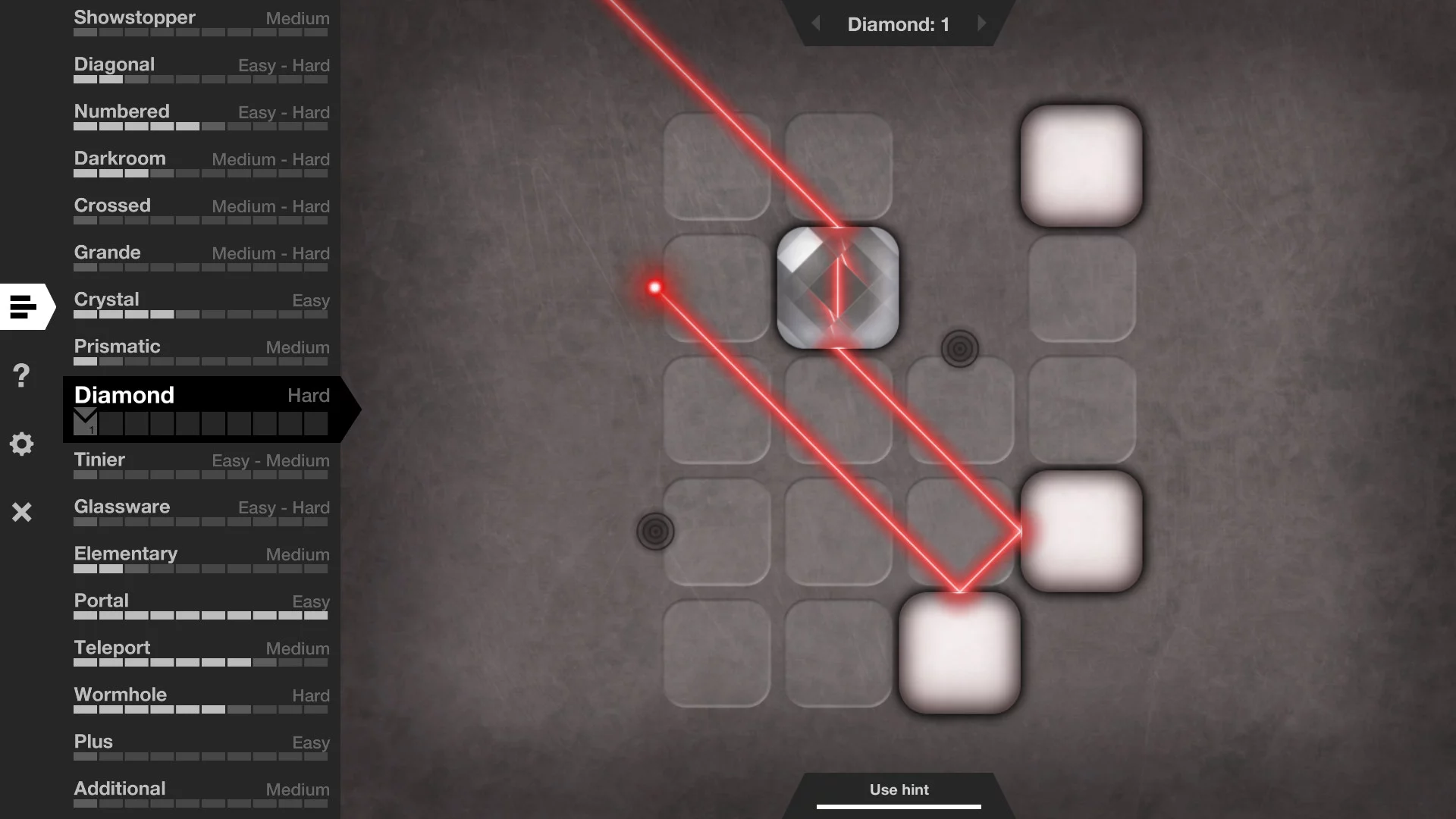 Изображение игры: Lazors