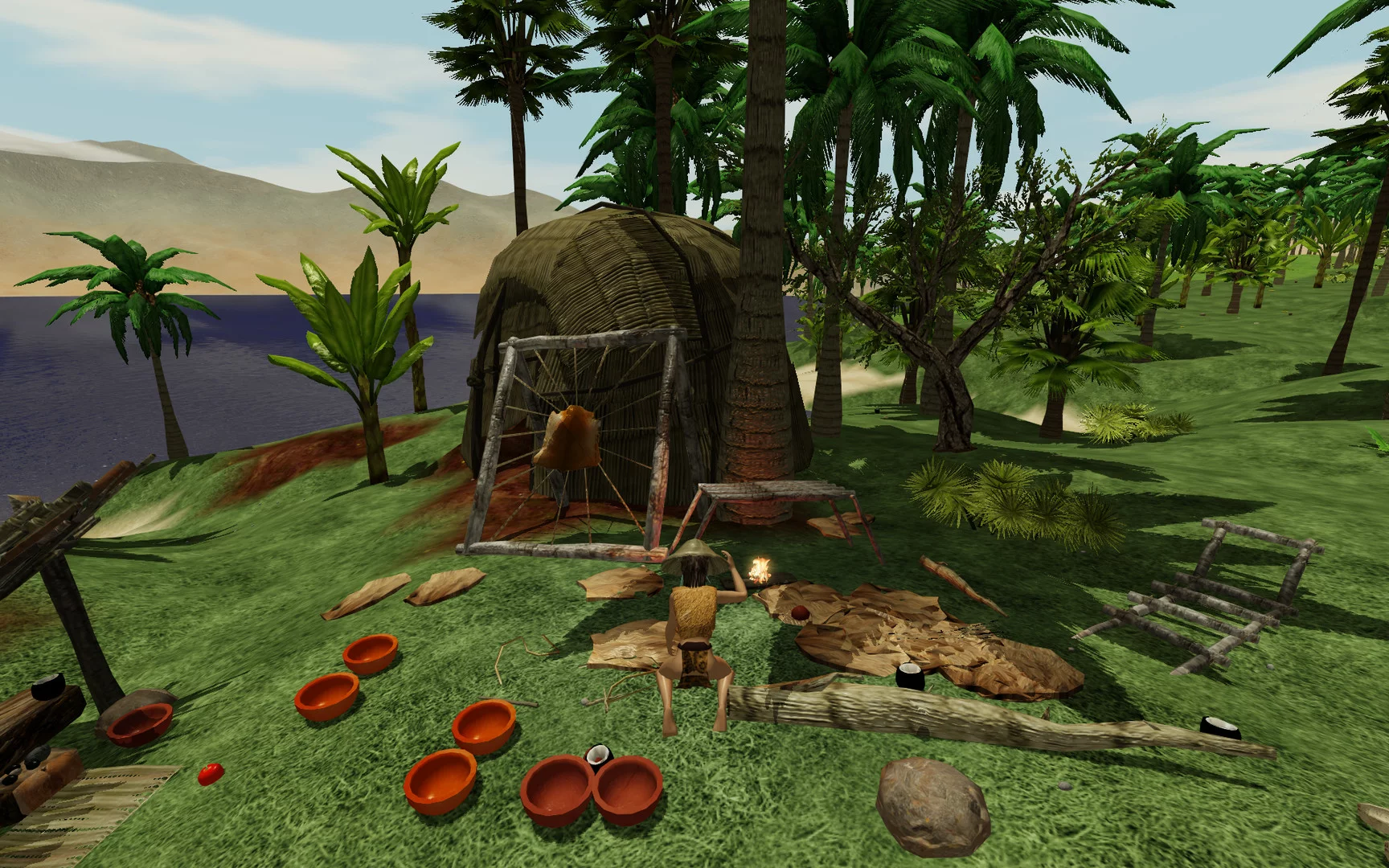 Изображение игры: Vantage: Primitive Survival Game