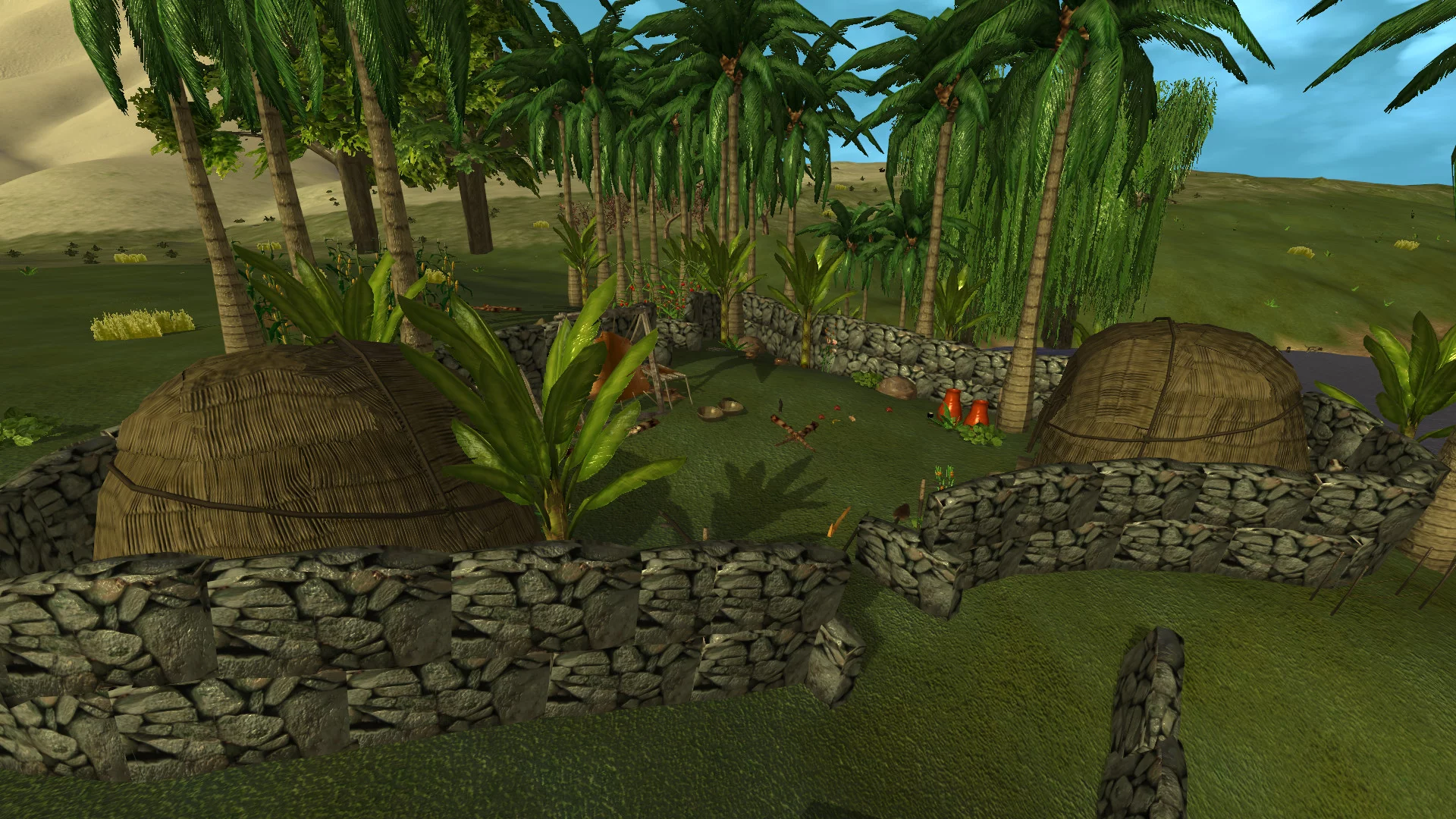Изображение игры: Vantage: Primitive Survival Game