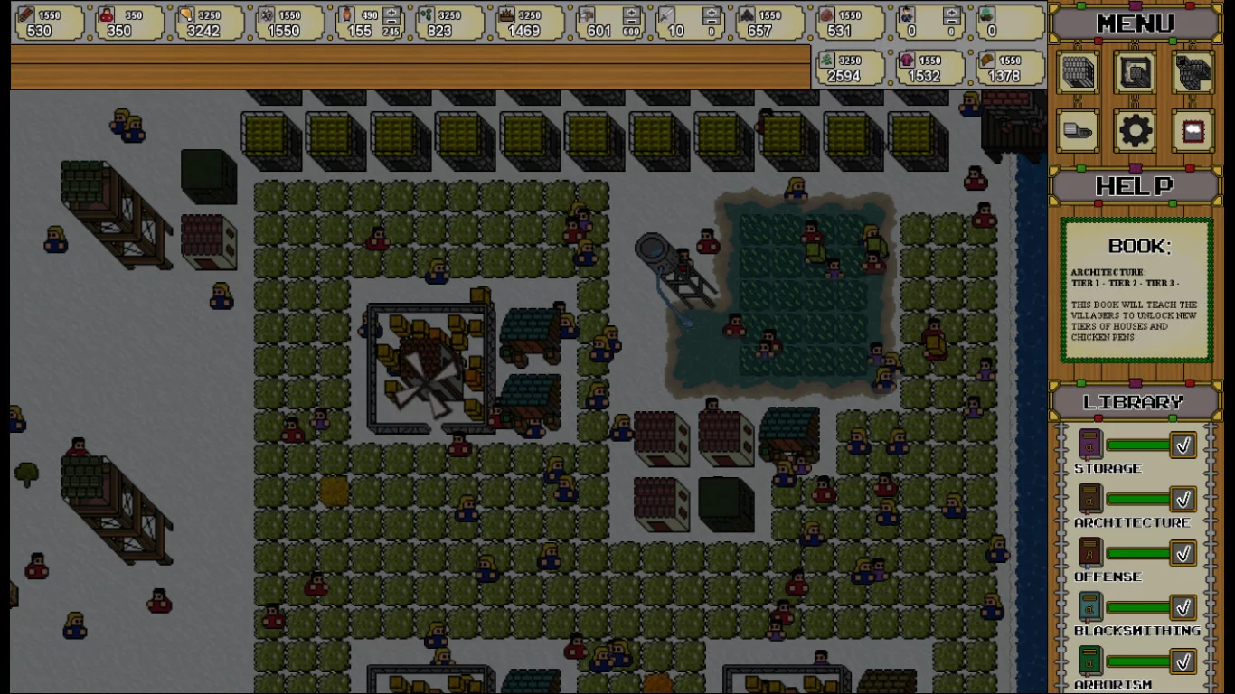 Изображение игры: Pixel Survivors