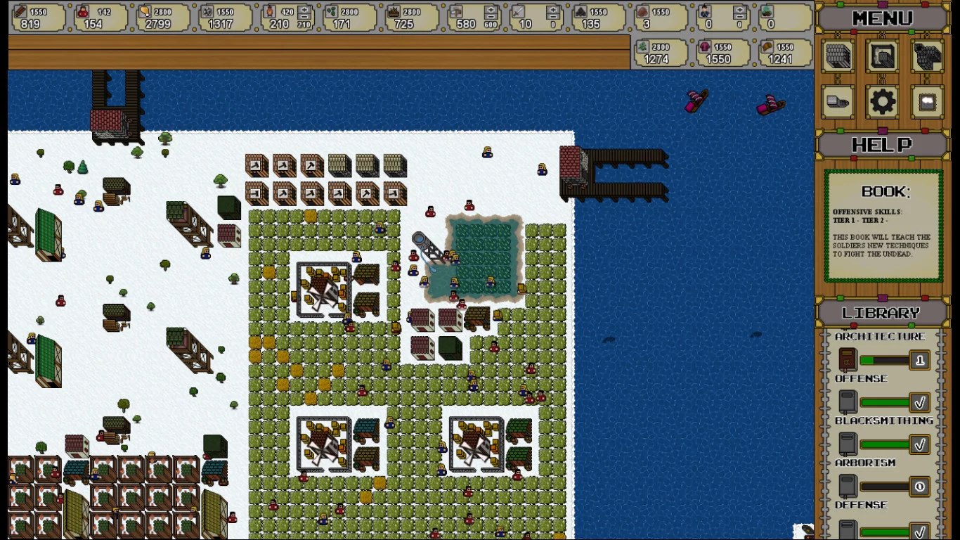 Изображение игры: Pixel Survivors